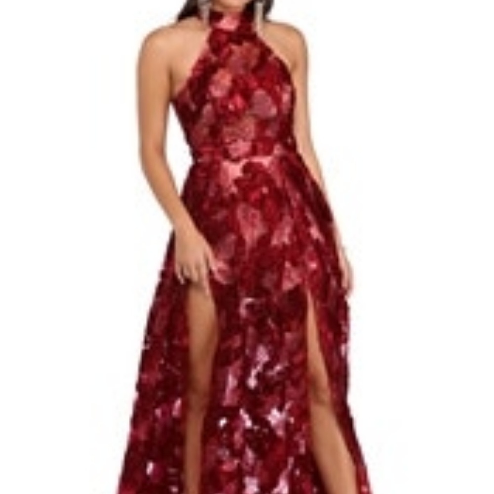 Red Evening Gown